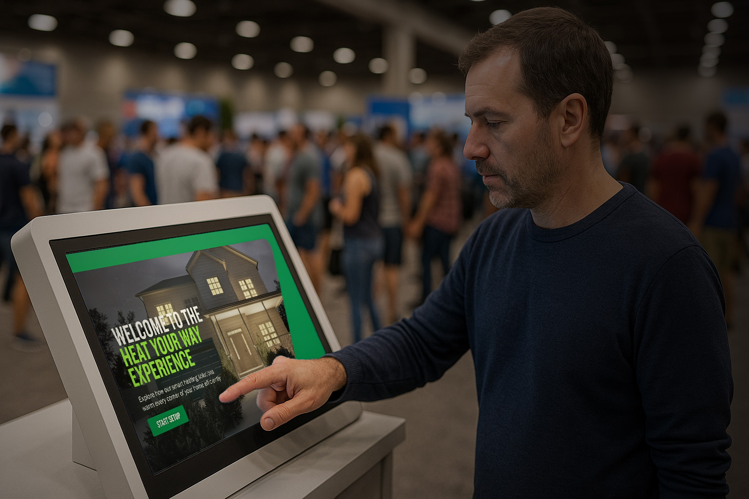 TACO — Heat Your Way kiosk